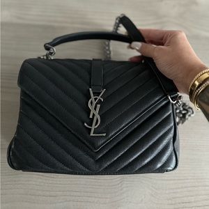 🖤SOLD🖤 SAINT LAURENT COLLEGE MEDIUM IN QUILTED LEATHER